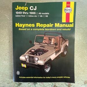 Haynes Jeep CJ Shop Manual